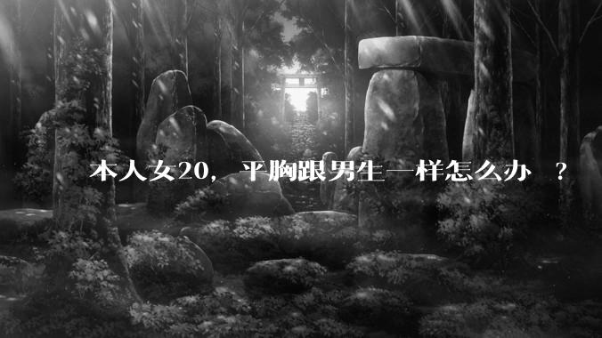 本人女20，平胸跟男生一样怎么办 ?